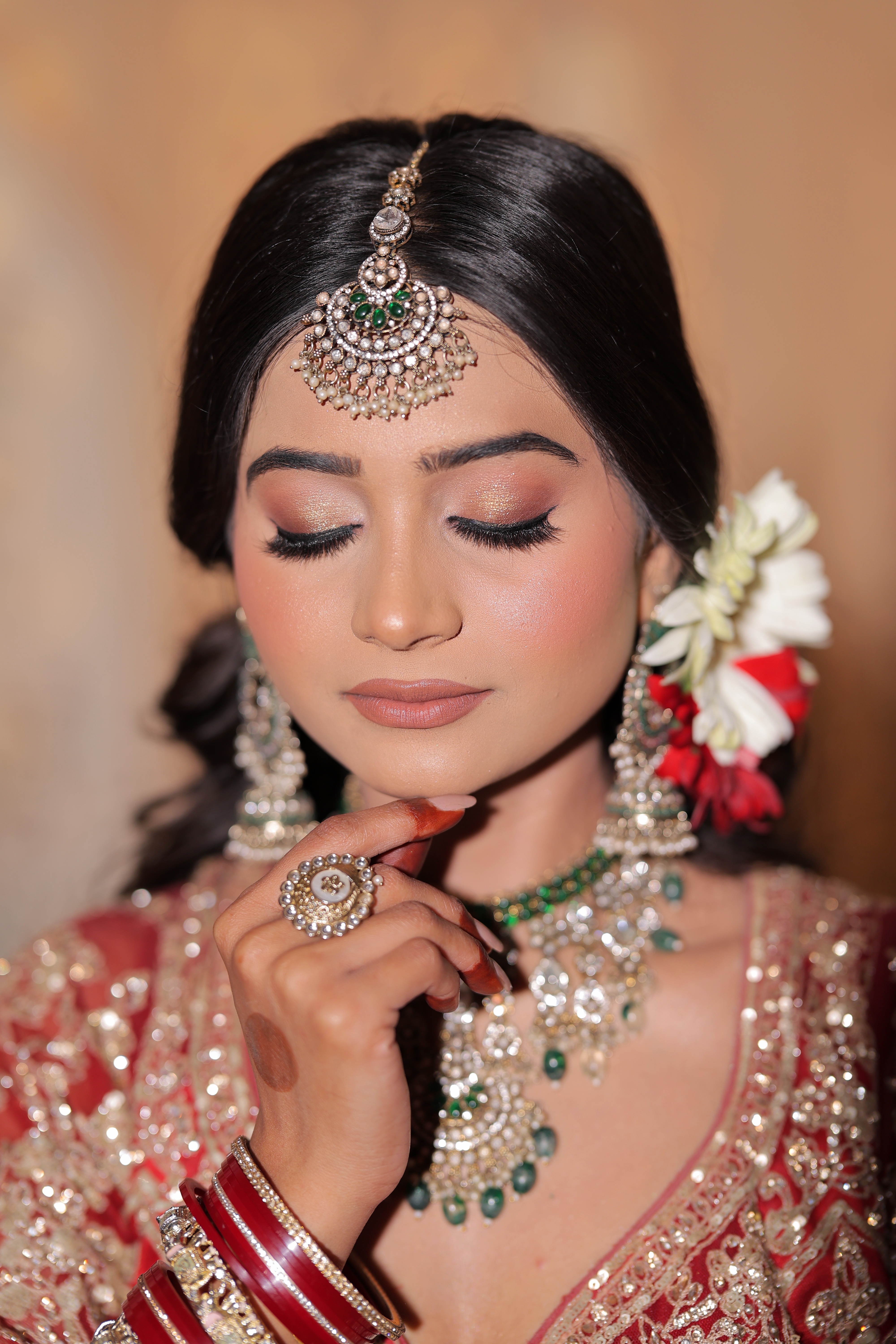 Bridal makeup